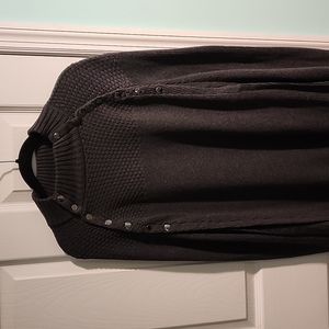 G.I.L.I. Charcoal Grey Capelet Size M/L